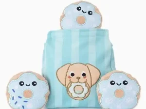Winter Bites – Donuts hondenspeeltje voor winterplezier